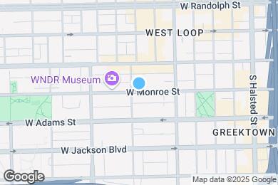 Map image of the property - 1099 W Monroe St