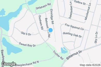 Map image of the property - 606 Belmont Red Ln