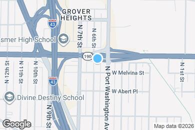 Map image of the property - 3920 N 6th St