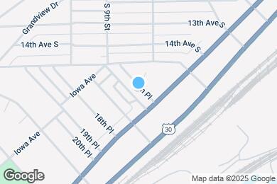 Map image of the property - 223 16th Pl