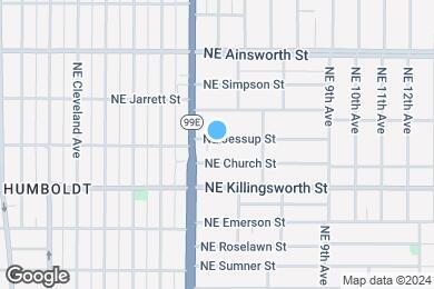 Map image of the property - 485 NE Jessup St