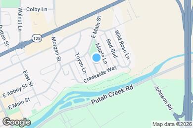 Map image of the property - 400 Manzanita Way