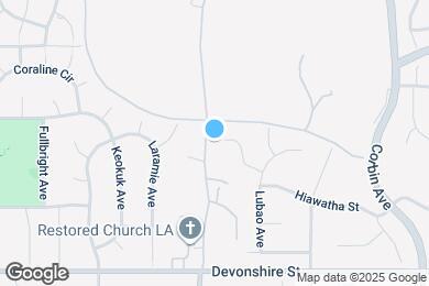 Map image of the property - 20076 Hiawatha St