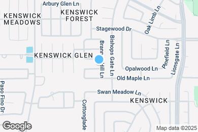 Map image of the property - 8143 Chancewood Ln
