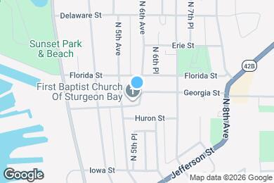 Map image of the property - 558 Georgia St