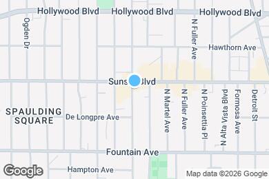 Map image of the property - 1452 N Gardner St