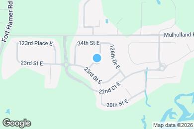 Map image of the property - 2314 125th Dr E