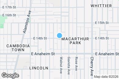 Map image of the property - 1349 Walnut Ave