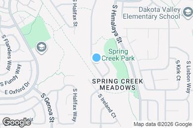 Map image of the property - 4054 S Himalaya Way