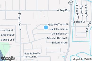 Map image of the property - 6916 Jack Horner Ln
