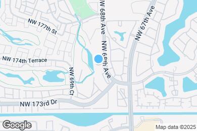 Map image of the property - 17300 NW 68th Ave
