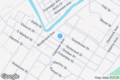 Map image of the property - 825 Richmont St