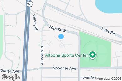 Map image of the property - 345 Twin Oak Dr