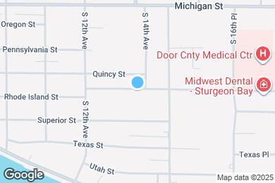 Map image of the property - 1335 Rhode Island St