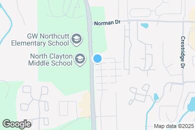 Map image of the property - 1610 Chattahoochee Ct