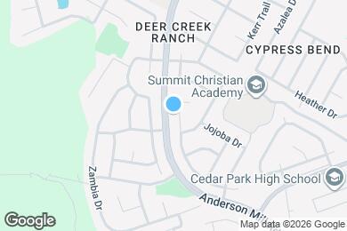 Map image of the property - 1705 Chula Vista Dr