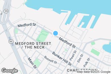 Map image of the property - 416 Medford St