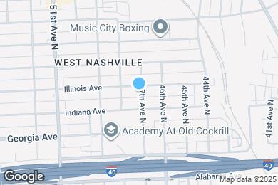 Map image of the property - 4701 Illinois Ave