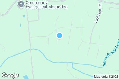 Map image of the property - 3718 Streamside Dr
