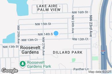 Map image of the property - 2571 NW 13th Ct