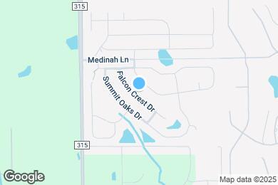 Map image of the property - 3843 Falcon Crest Dr