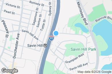 Map image of the property - 400 Savin Hill Ave