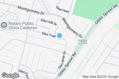 Map image of the property - 7318 Glen Trail