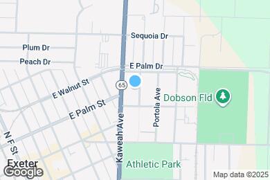 Map image of the property - 218 Dolores Ave