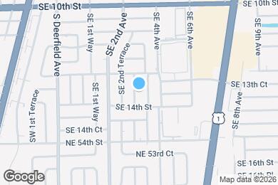 Map image of the property - 1316 SE 3rd Ave