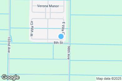 Map image of the property - 9945 E Villa Cir