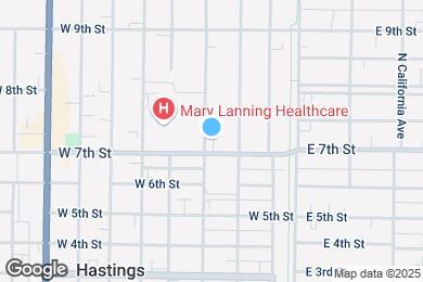 Map image of the property - 710 N Kansas Ave