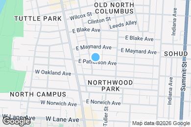 Map image of the property - 61 E Patterson Ave