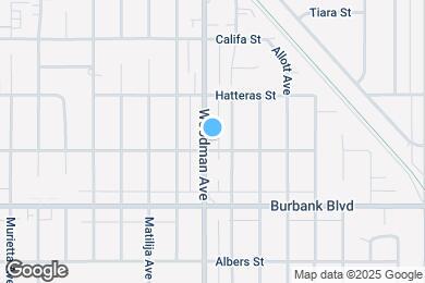 Map image of the property - 5708 Woodman Ave