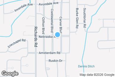 Map image of the property - 4045 Nebraska Ave