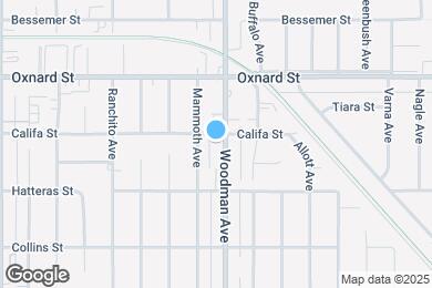 Map image of the property - 5851 Woodman Ave