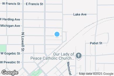 Map image of the property - 233 E Ridge St