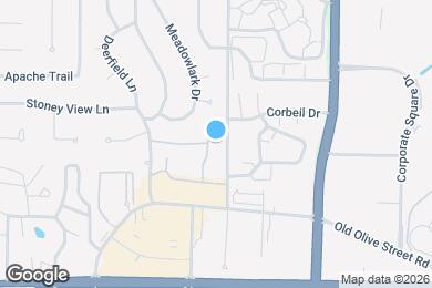 Map image of the property - 10407 Briarbend Dr
