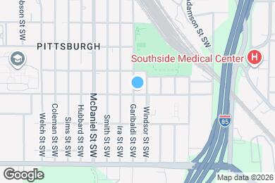 Map image of the property - 333 Fletcher St SW