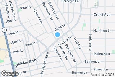 Map image of the property - 1307 Aviation Blvd