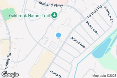 Map image of the property - Palms on Ashley River Apartments