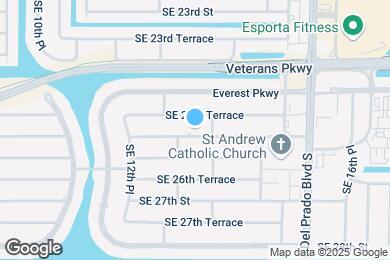 Map image of the property - 1313 SE 25th Ln