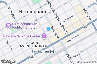 Map image of the property - 1911 3rd Ave N