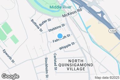 Map image of the property - 21 Falmouth St