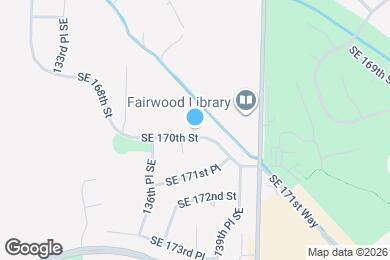 Map image of the property - 13712 SE 170th St