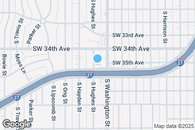 Map image of the property - 3415 S Hughes St