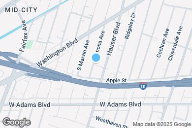 Map image of the property - 2332 Carmona Ave