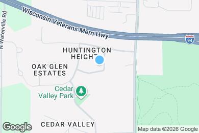 Map image of the property - 117 Hilly Oak Dr