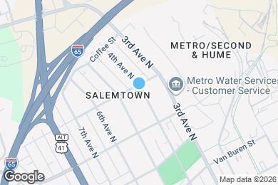 Map image of the property - 1731 4th Ave N