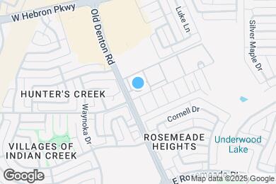 Map image of the property - Indian Creek Apartments