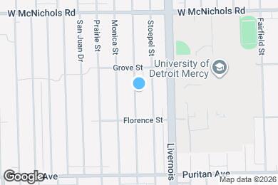 Map image of the property - 16582 Santa Rosa Dr